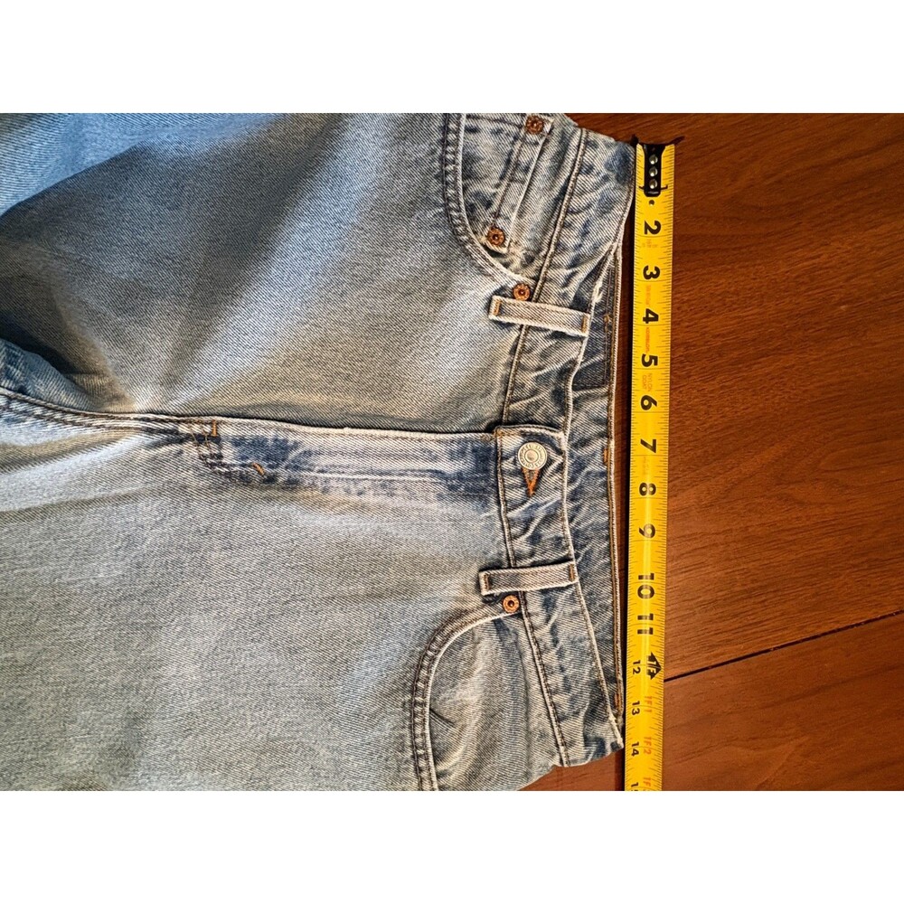 Rare vtg Levi's 550 Jeans Women's 10 USA Made Light Wash Tapered leg Relaxed 90s - Picture 15 of 16